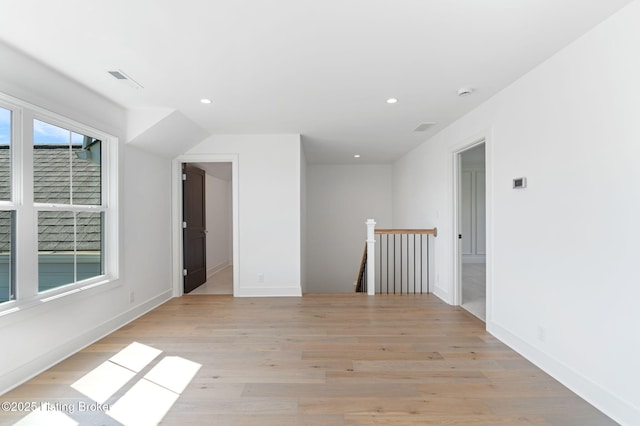 3238 Catalpa Farms Dr, Fisherville, KY 40023 - empty room with recessed lighting, light wood-style floors, and baseboards