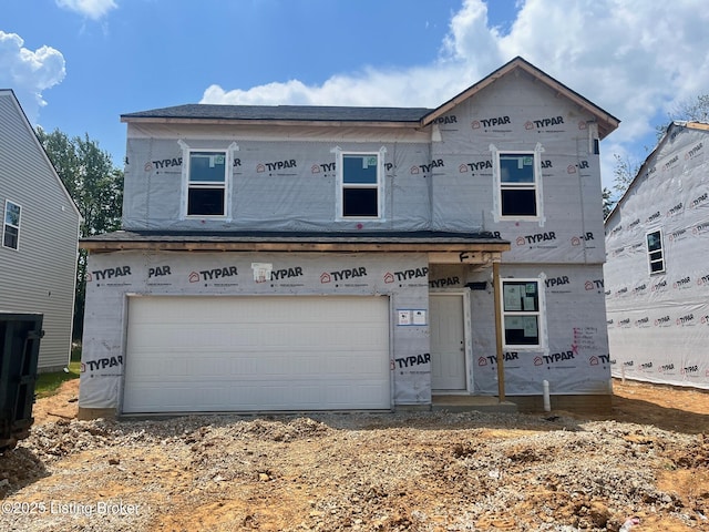 8308 Fairmount Rd, Louisville, KY 40291 - unfinished property with an attached garage