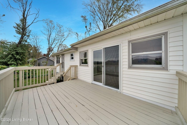 view of deck