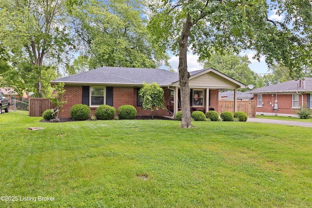 6507 S Dr, Louisville, KY 40272 - view of front facade with brick siding