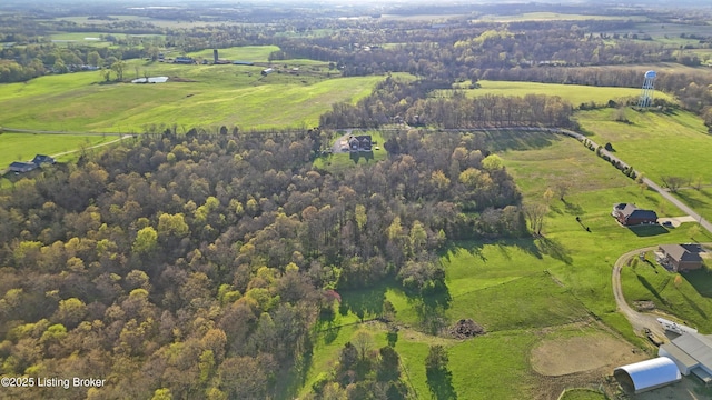 444 Wire Ln, Bardstown, KY 40004 - drone / aerial view featuring a rural view
