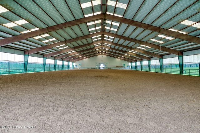 view of stable