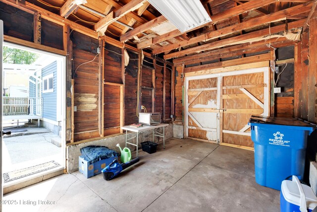 205 Birch Ave, La Grange, KY 40031 - misc room featuring unfinished concrete flooring