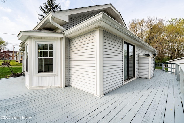 view of deck