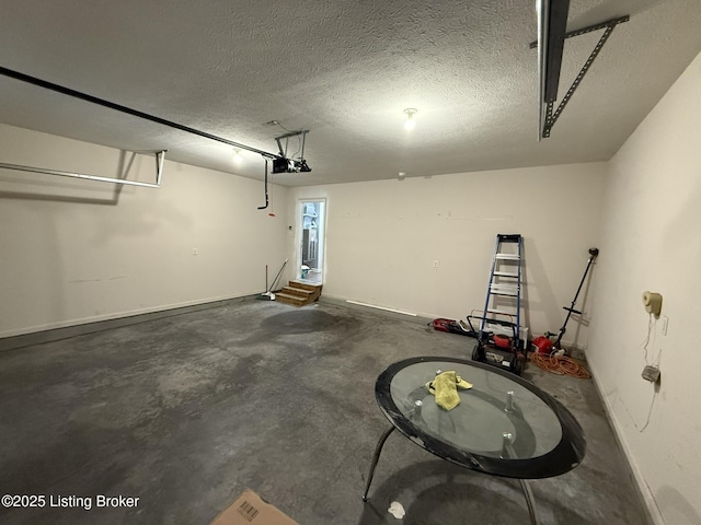 7213 Hassock Dr, Louisville, KY 40258 - garage with a garage door opener and baseboards
