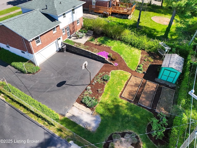 drone / aerial view