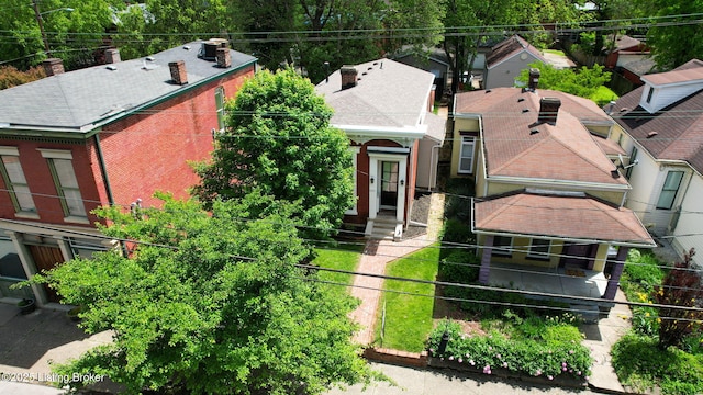 1031 S 7th St, Louisville, KY 40203 - view from above of property