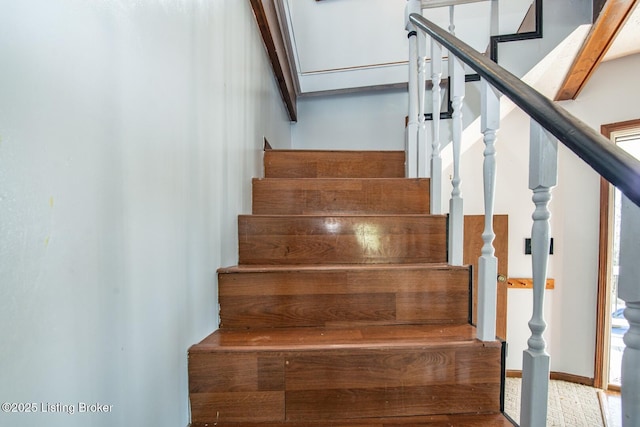 view of stairs