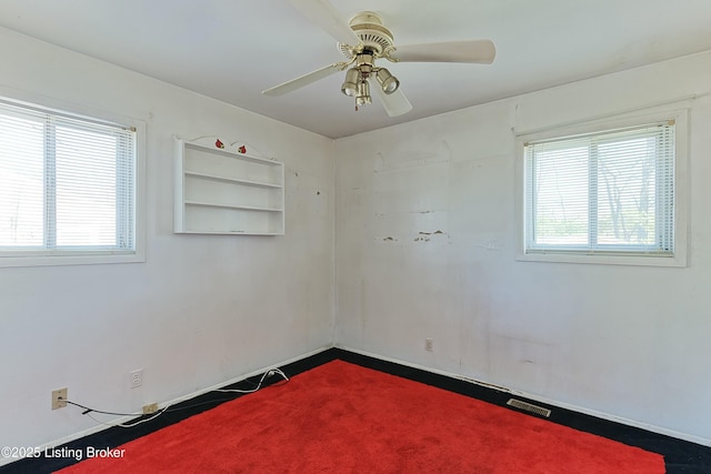 4311 Kurtz Ave, Louisville, KY 40229 - unfurnished room featuring a ceiling fan and visible vents