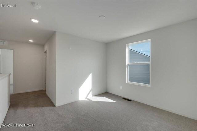 1848 Washington Blvd, Lyndon, KY 40242 - carpeted spare room with recessed lighting