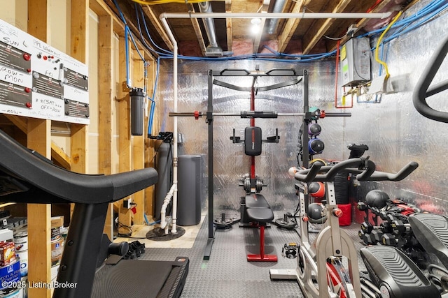 view of utility room