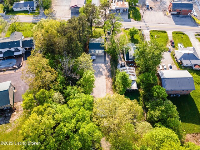 bird's eye view featuring a residential view