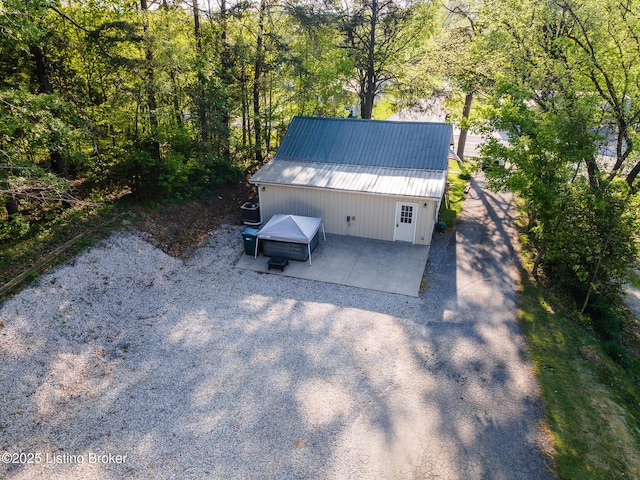 drone / aerial view