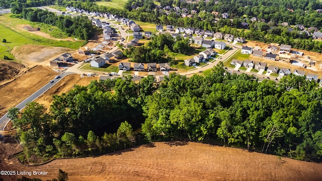 17915 Bridle Run Dr, Louisville, KY 40245 - aerial view with a residential view