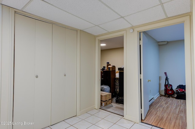 7105 Woodrow Way, Louisville, KY 40228 - bedroom with a drop ceiling and a closet