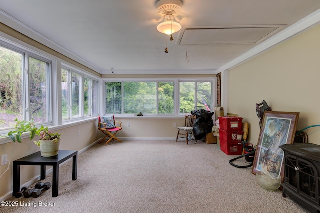 7105 Woodrow Way, Louisville, KY 40228 - sunroom / solarium with carpet flooring and healthy amount of natural light