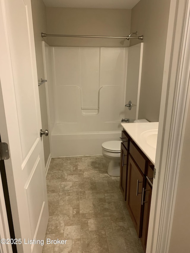 1015 E Muhammad Ali Blvd, Louisville, KY 40204 - full bathroom with vanity, shower / bath combination, and stone finish flooring