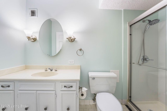 5100 US Highway 42 Unit 226, Louisville, KY 40241 - full bath with vanity, a stall shower, toilet, and tile patterned flooring