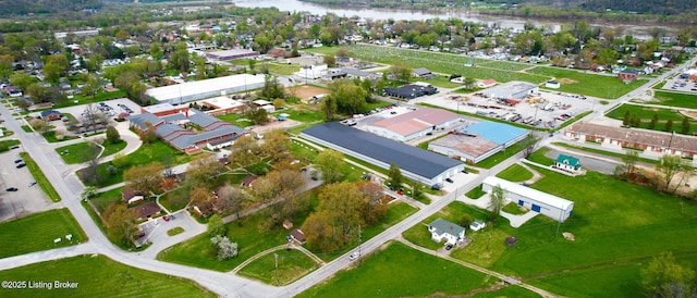 702 11th St, Carrollton, KY 41008 - drone / aerial view featuring a water view