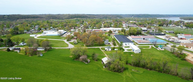 702 11th St, Carrollton, KY 41008 - birds eye view of property with a water view
