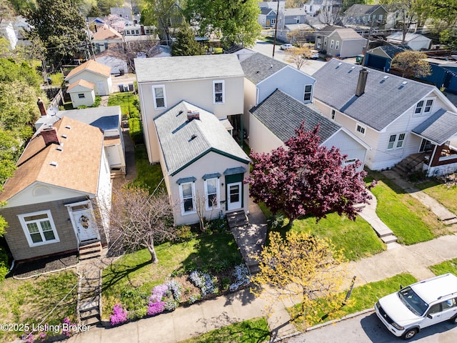 1035 Lydia St, Louisville, KY 40217 - aerial perspective of suburban area