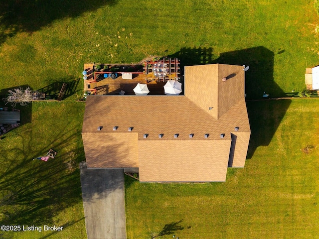 drone / aerial view