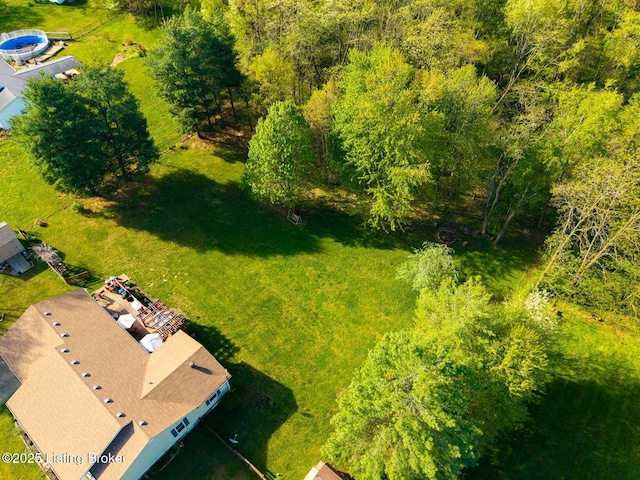 drone / aerial view