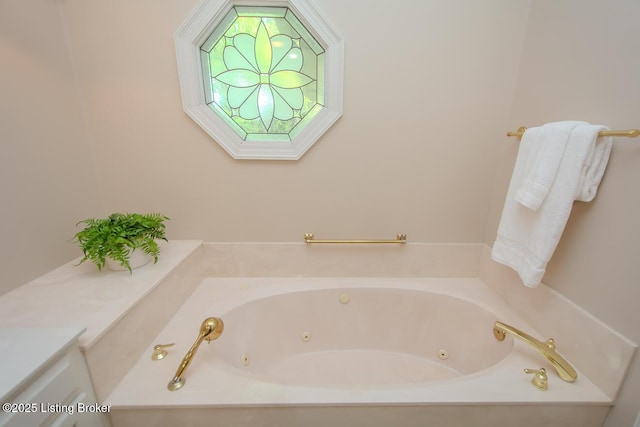 1038 Garden Creek Cir, Louisville, KY 40223 - full bathroom featuring a jetted tub