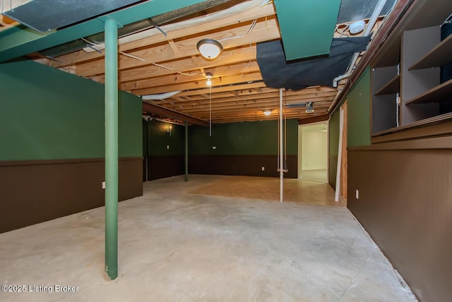 1038 Garden Creek Cir, Louisville, KY 40223 - view of unfinished basement