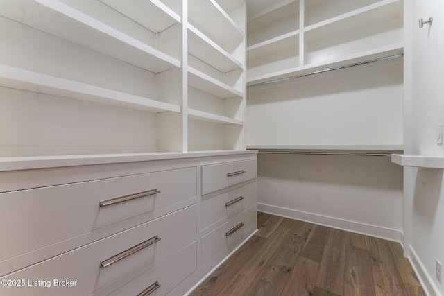 11004 Meeting St, Prospect, KY 40059 - spacious closet with dark wood-style flooring