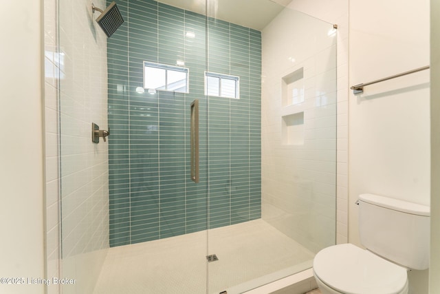 11004 Meeting St, Prospect, KY 40059 - bathroom featuring toilet and a shower stall