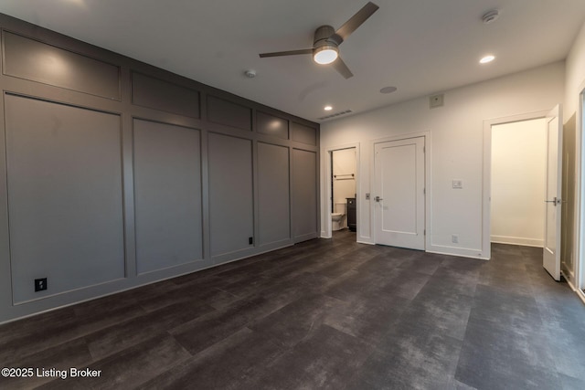 11004 Meeting St, Prospect, KY 40059 - unfurnished bedroom featuring recessed lighting, baseboards, and ensuite bath