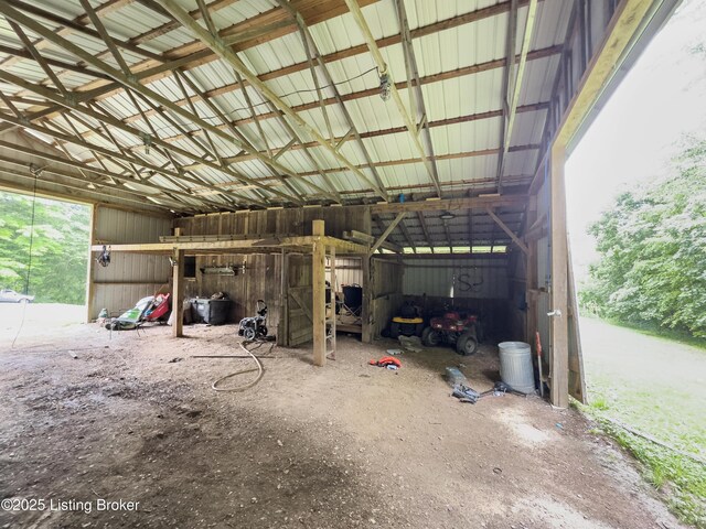 970 Elk Cave Branch Rd, Gravel Switch, KY 40328 - view of garage