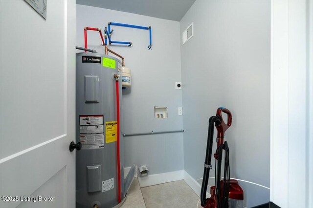 306 E Washington St, La Grange, KY 40031 - utilities featuring visible vents and electric water heater