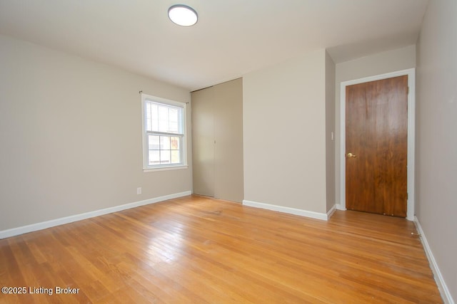 3547 Kings Hwy, Louisville, KY 40220 - unfurnished room featuring light wood-type flooring and baseboards