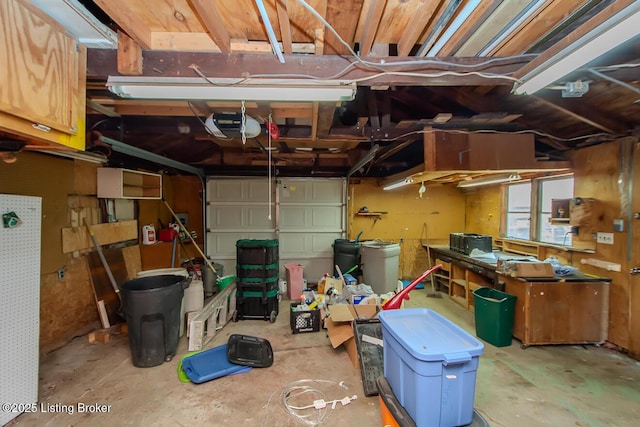 3547 Kings Hwy, Louisville, KY 40220 - garage featuring a garage door opener