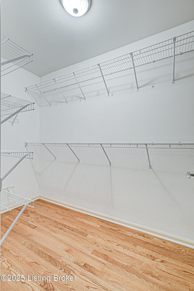 5204 Saratoga View Pl, Louisville, KY 40299 - spacious closet with wood finished floors