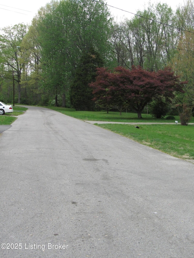 view of road