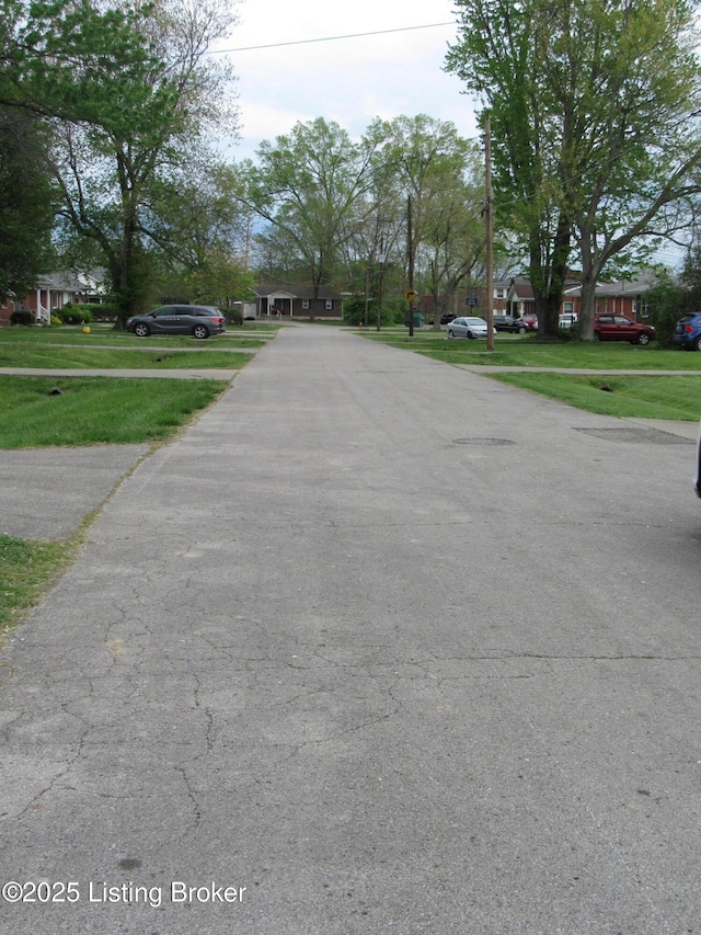 view of street