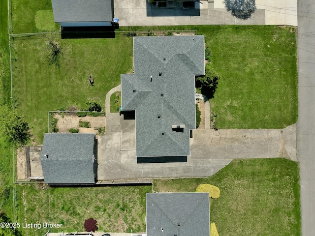 drone / aerial view