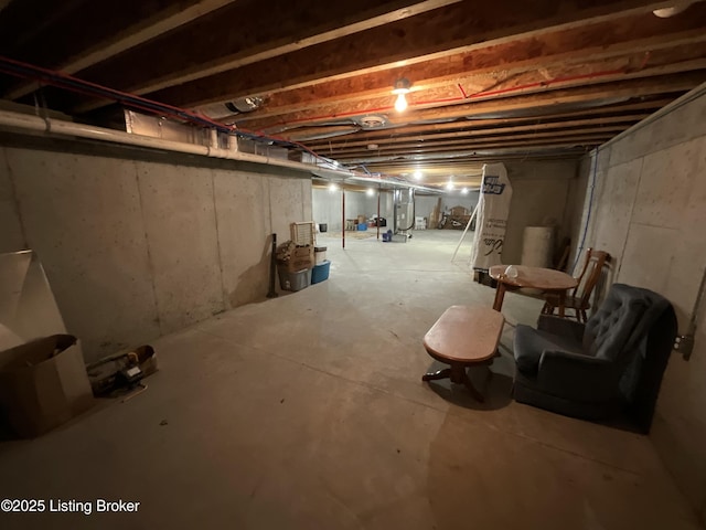 154 Gossom Ln, Milton, KY 40045 - view of unfinished basement