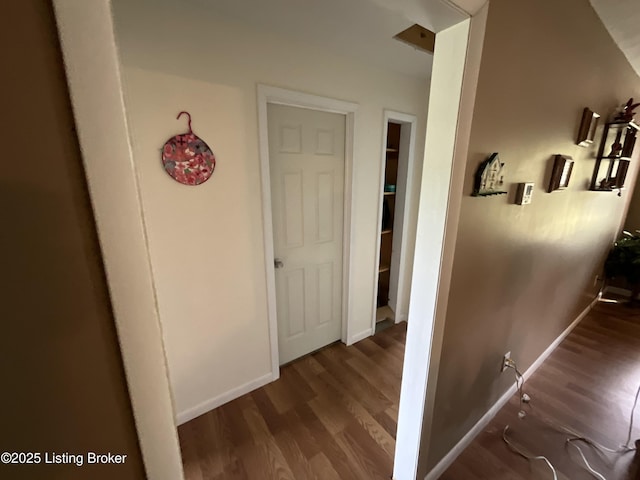 154 Gossom Ln, Milton, KY 40045 - corridor featuring baseboards and wood finished floors