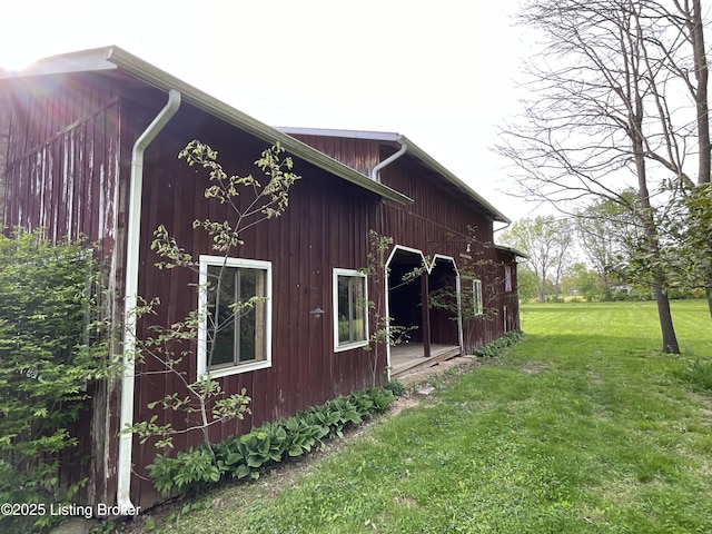 224 Spring Creek Ln, Milton, KY 40045 - view of side of home featuring a yard