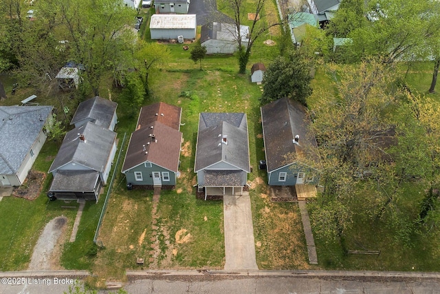2548 Broadway St, New Albany, IN 47150 - birds eye view of property featuring a residential view