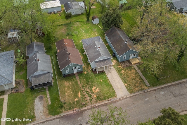 2548 Broadway St, New Albany, IN 47150 - birds eye view of property featuring a residential view