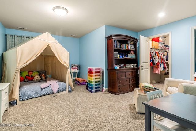 10905 Rock Valley Ct, Louisville, KY 40241 - bedroom with carpet floors, a walk in closet, and a closet