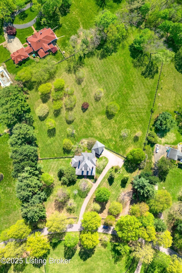 2605 Evergreen Wynde, Louisville, KY 40223 - drone / aerial view featuring a rural view