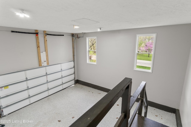 interior space with baseboards