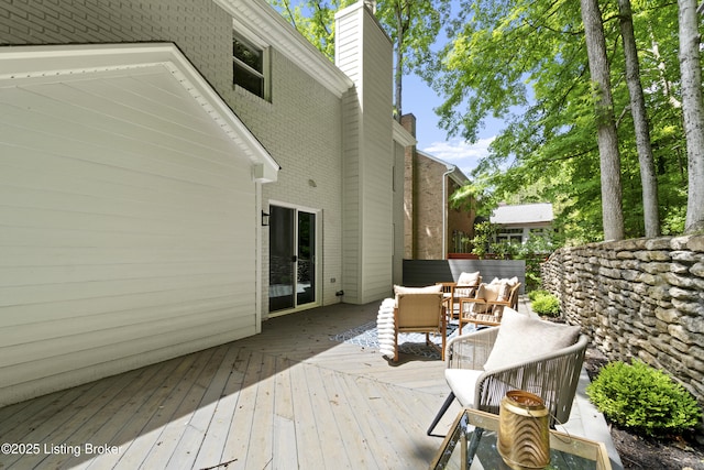 1907 Charbdin Pl, Louisville, KY 40207 - view of wooden terrace