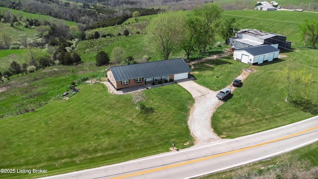 aerial view